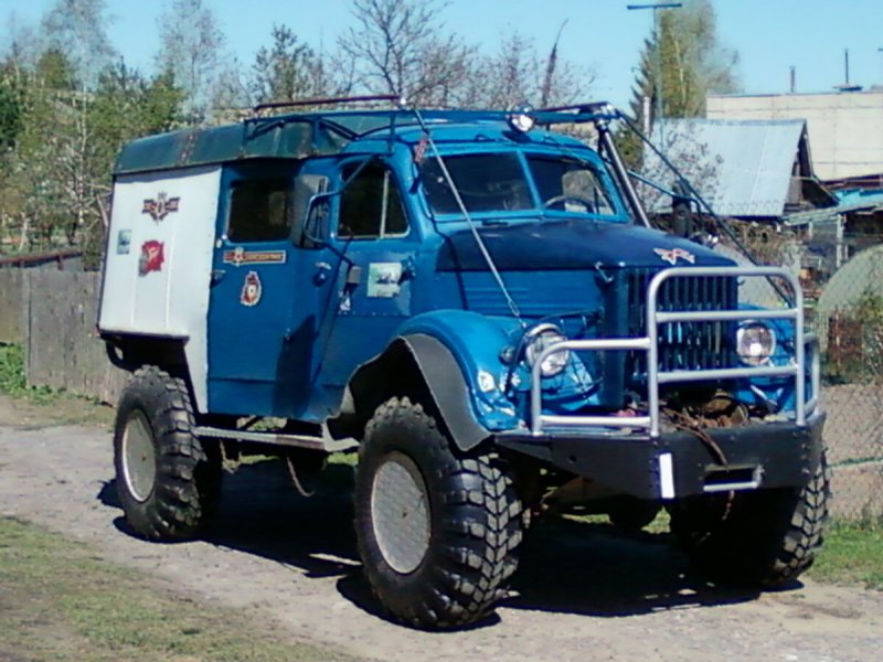 Вездеход из ГАЗ 63