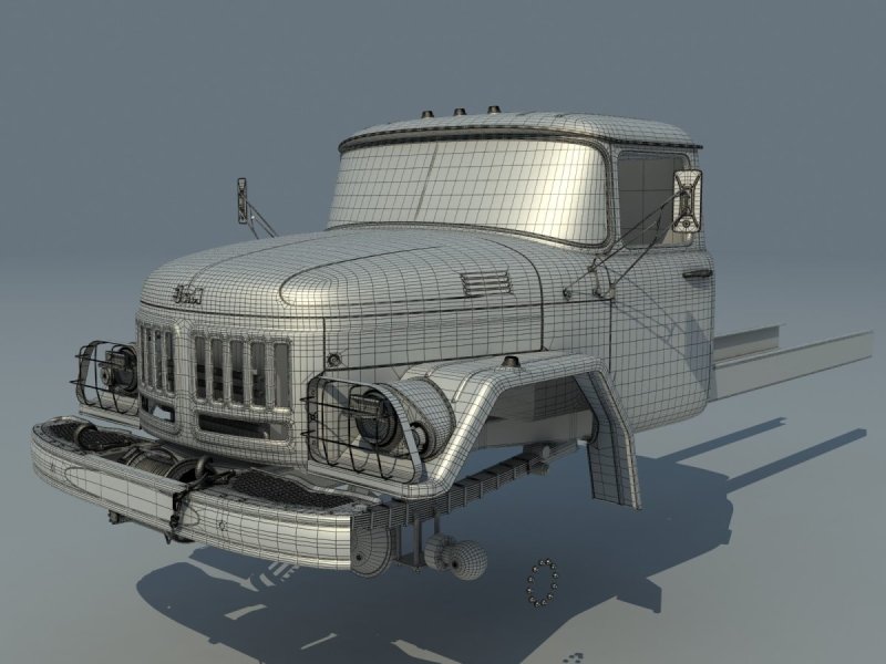 ЗИЛ 131 3d модель
