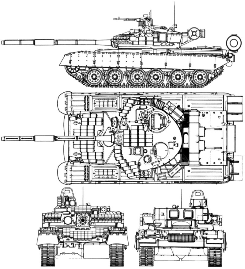 Т 64бв чертеж