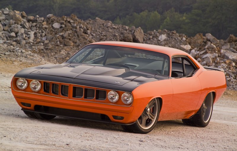 Plymouth Barracuda 71 RK Motors Charlotte 2013