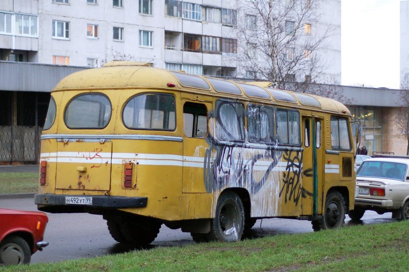 Габаритный плафон ретро автобуса ПАЗ 672