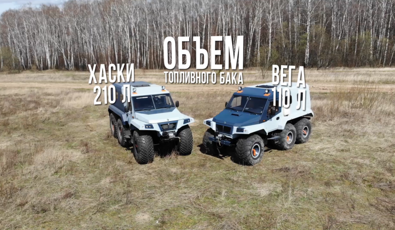 Снегоболотоход Трэкол хаски