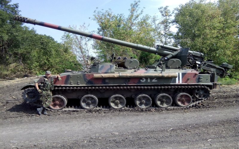 Гиацинт-с 152-мм самоходная пушка