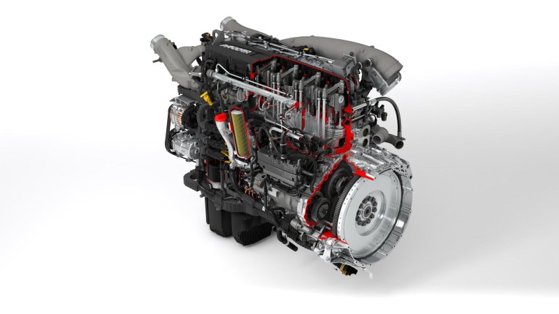 Двигатель DAF mx13