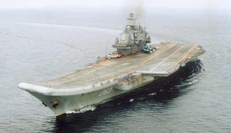 Вооружение ТАКР Адмирал Кузнецов