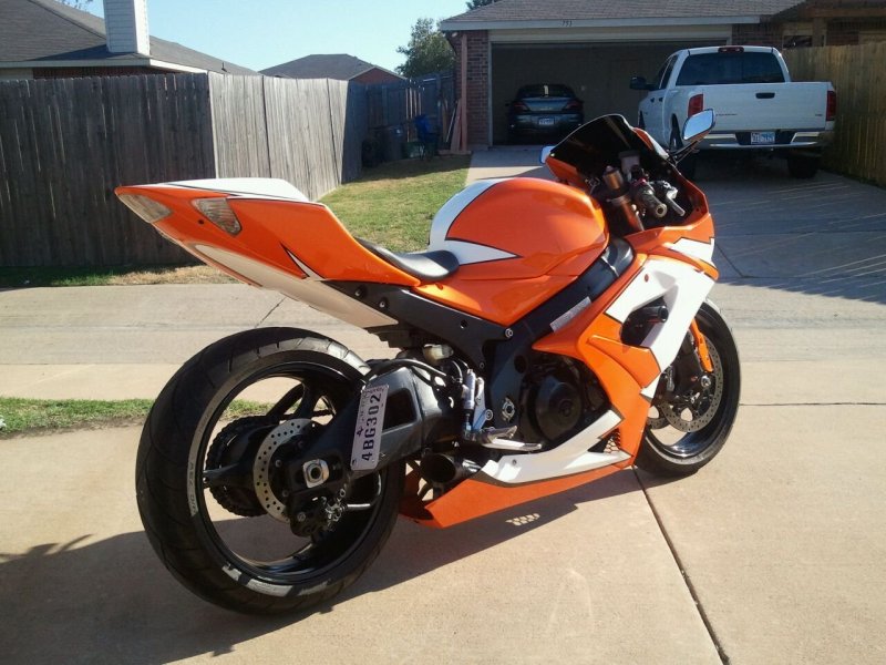 Honda cbr600rr оранжевый