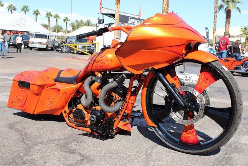 Suzuki GSXR 750 Orange