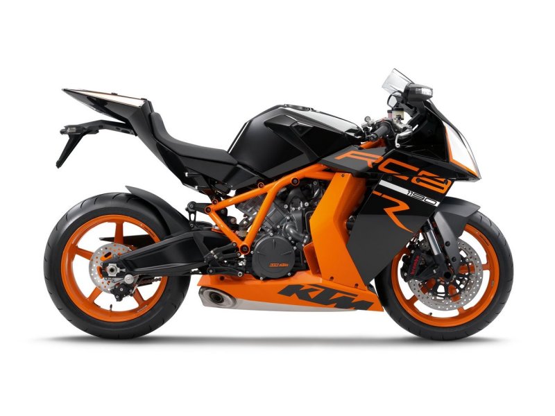 Кавасаки er6n Orange