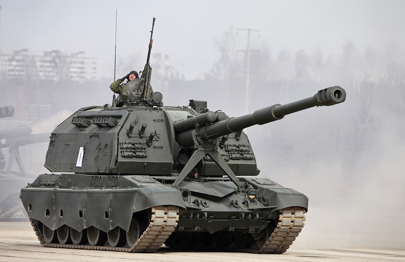 Мста с 152 мм внутри