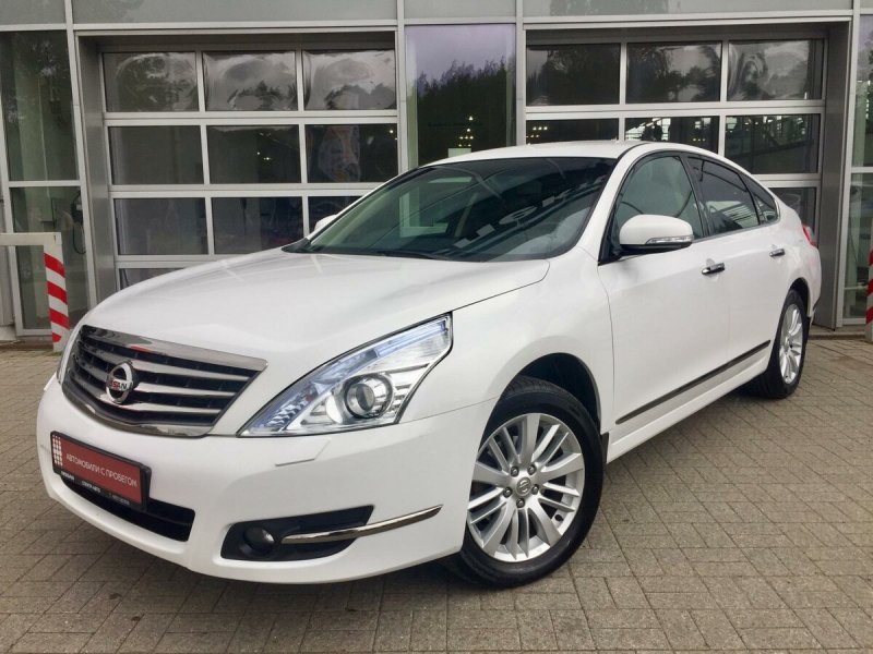 Nissan Teana 2012 белая