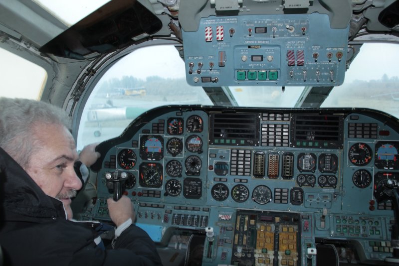 Ту 160 кабина пилотов