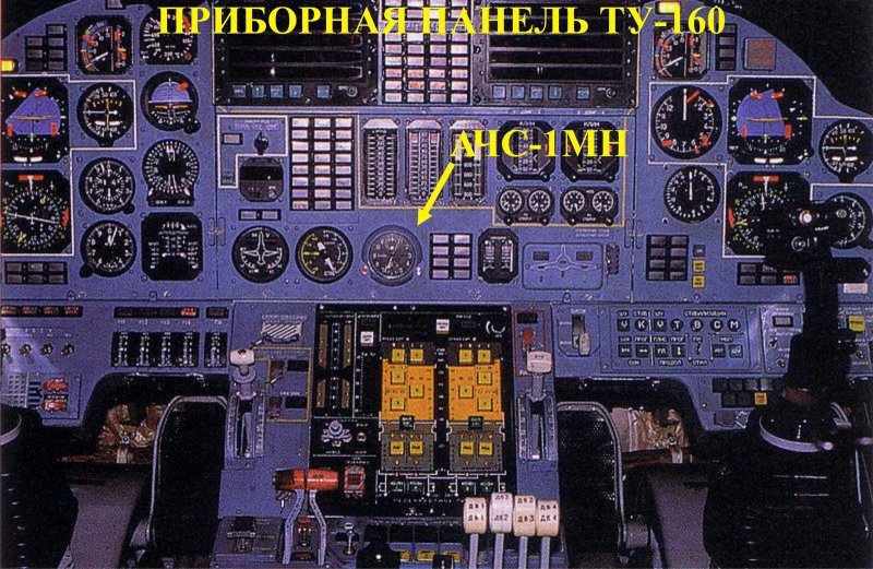 Ту 160 Cockpit