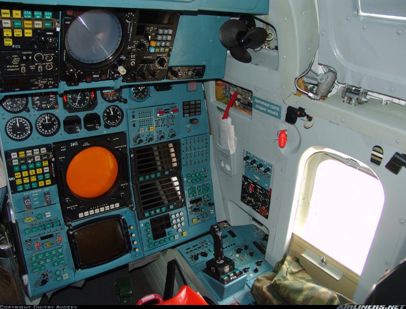 Ту-160м кабина