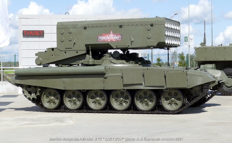Огнеметные системы ТОС-1а "Солнцепек"