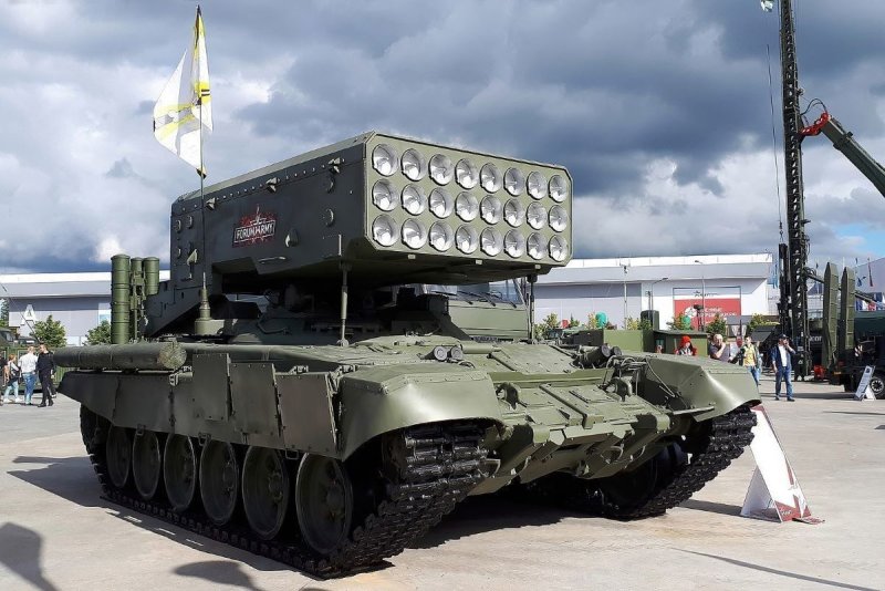 ТОС-1а Солнцепек сбоку