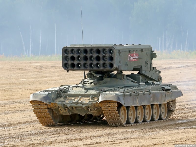 РСЗО ТОС-1а солнцепёк