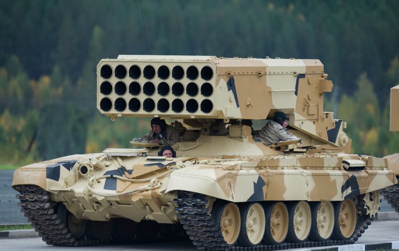 РСЗО ТОС-1а солнцепёк