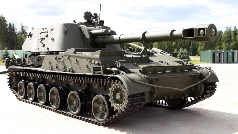 Самоходная гаубица 2с3 Акация
