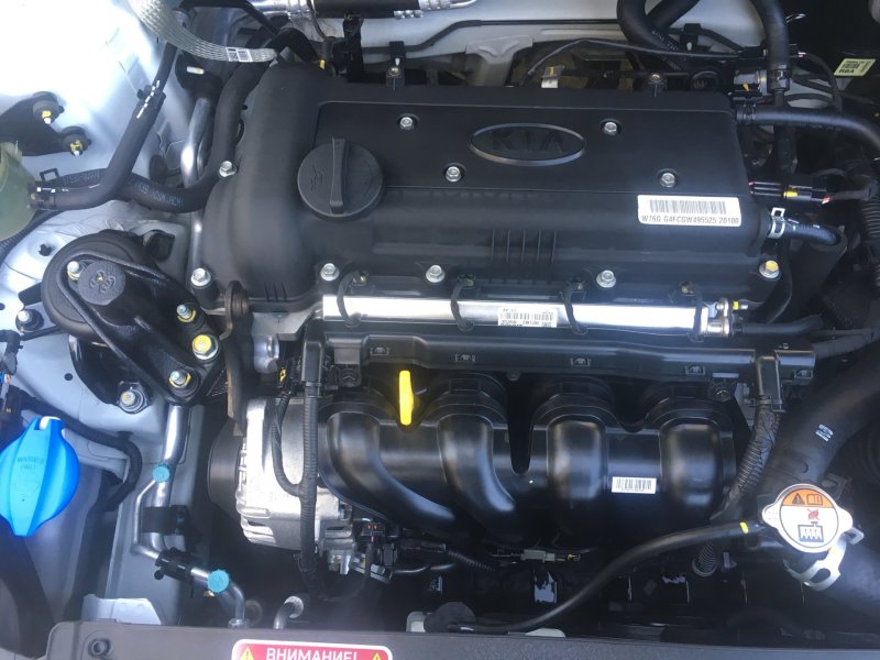 Kia Rio 3 двигатель