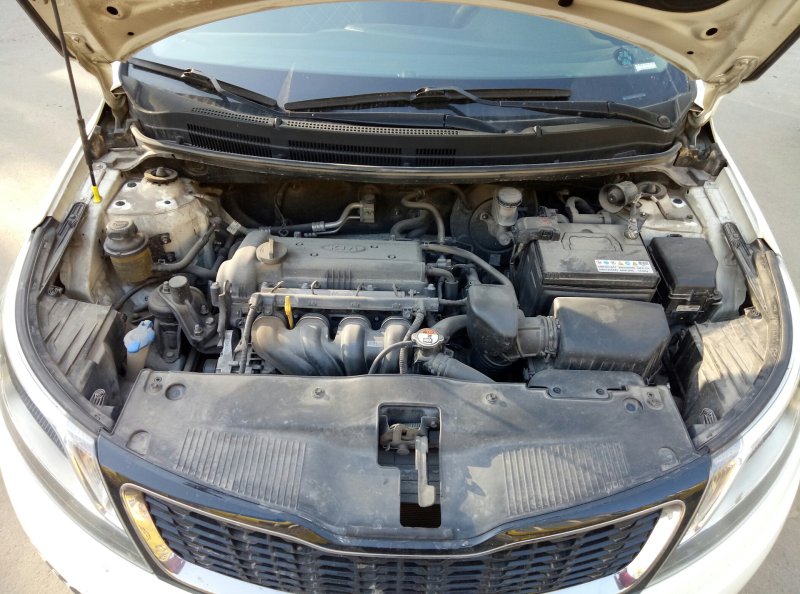 Kia Rio 3 под капотом