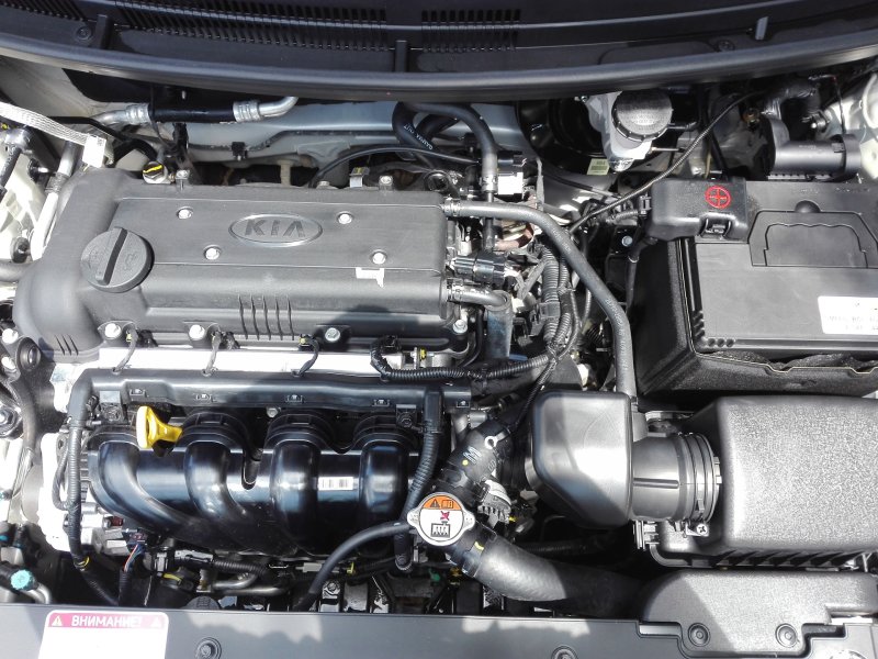 Двигатель Kia Rio 1.4