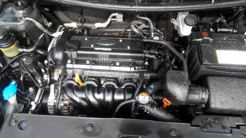 Kia Rio 2014 двигатель 1.4