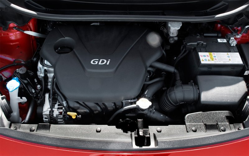 Kia Rio 2013 двигатель