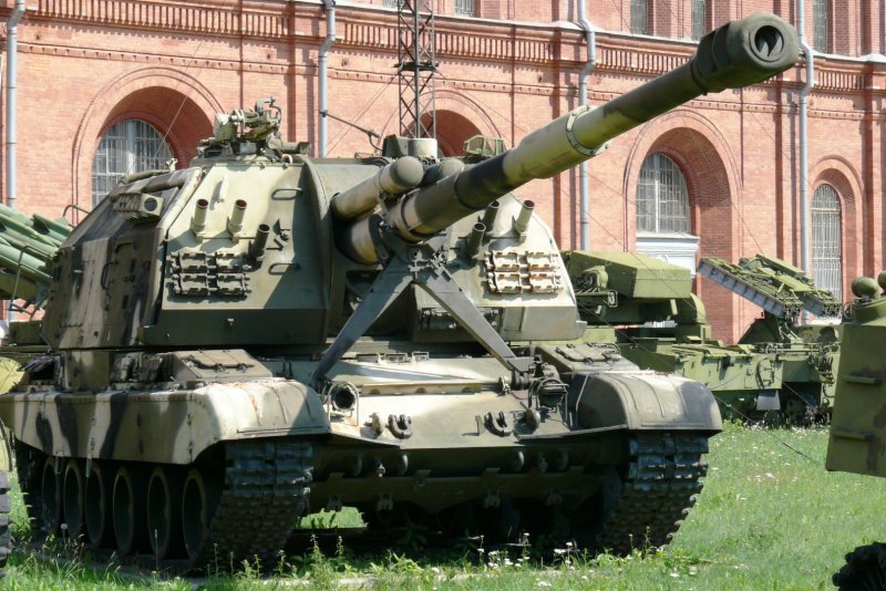 Самоходная гаубица 2с19 Мста-с