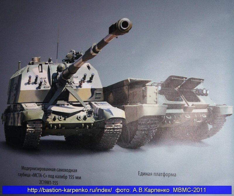 Калибр 2с19 Мста