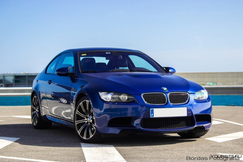 BMW м3 синяя