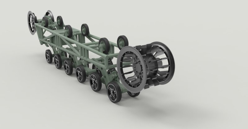 Вездеход Ripsaw трансмиссия