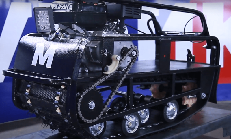 Мотобуксировщик dozor 380h