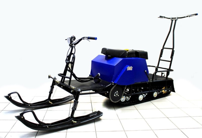 Мотобуксировщик Snowdog Twin Pro