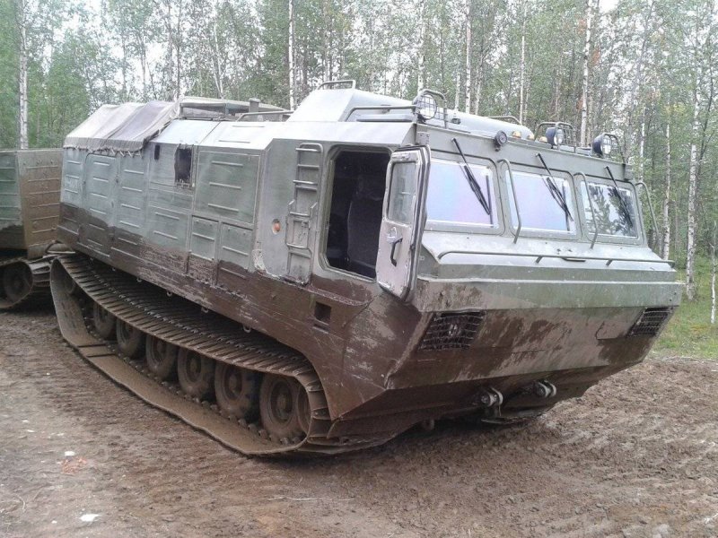 Российский вездеход ДТ-30