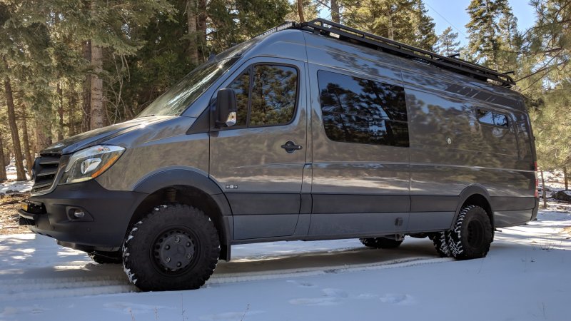 Mercedes Benz Sprinter 4x4 автодом