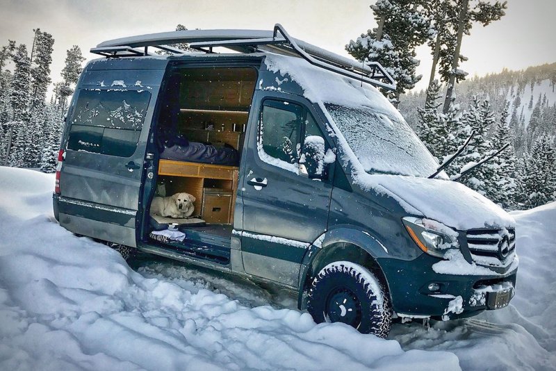 Mercedes-Benz 4x4 Sprinter van Camper