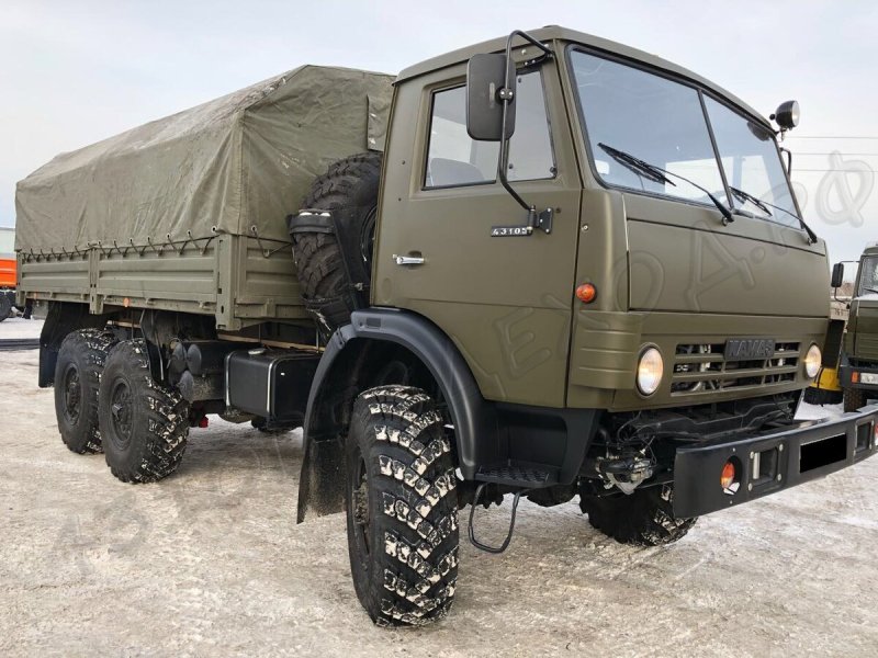 КАМАЗ 4310 форсирует