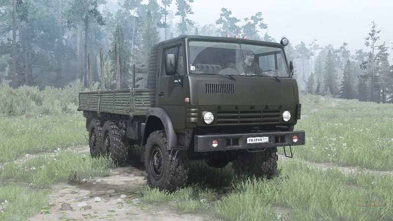 КАМАЗ 4310 бортовой вездеход
