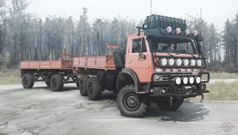 КАМАЗ 4310 удлиненный