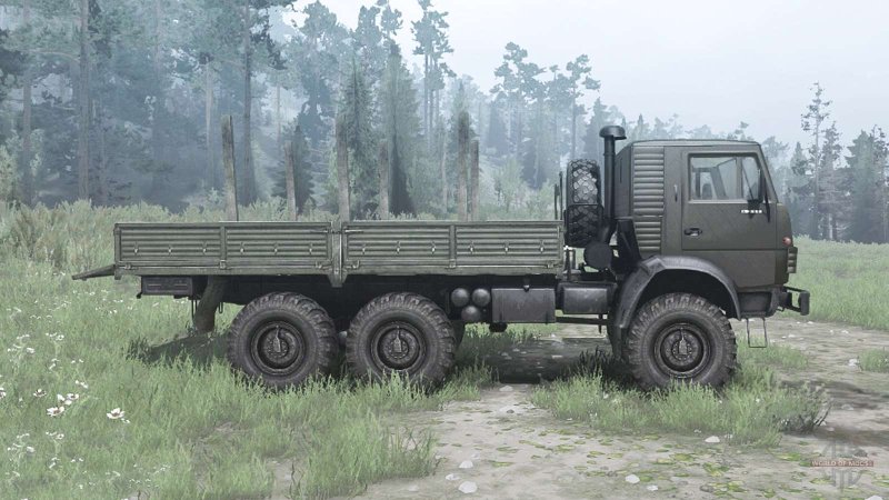 ТТХ КАМАЗ 4310 военный