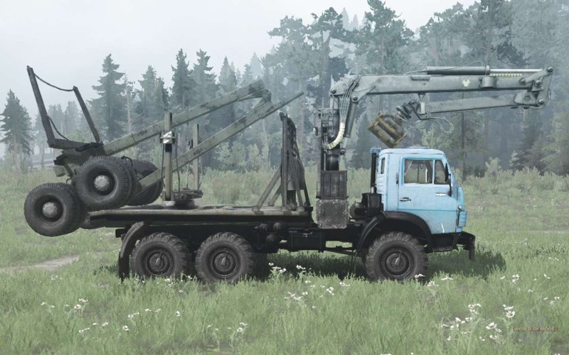 КАМАЗ 4310 тягач