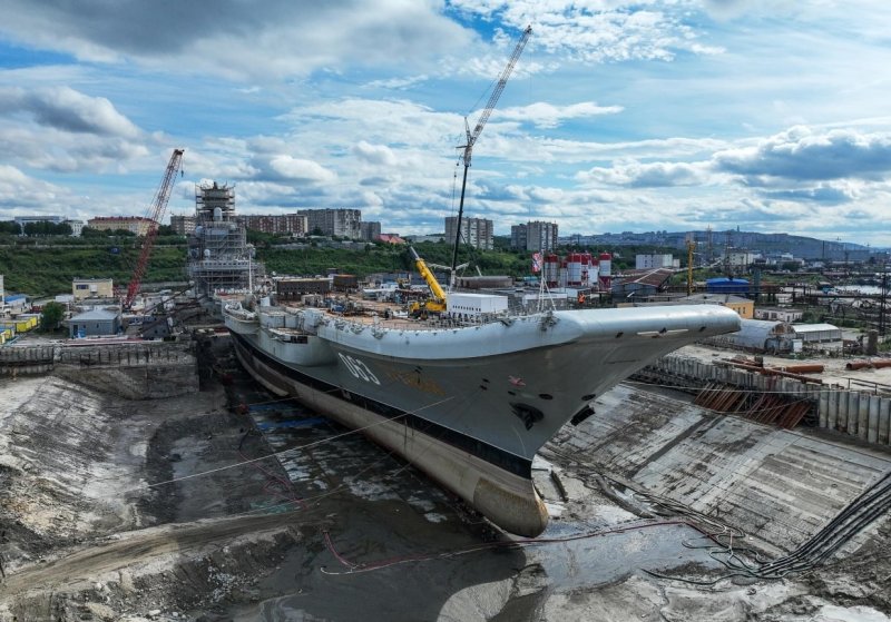 ТАВКР Адмирал Кузнецов 2022