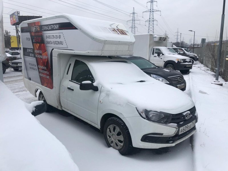 Lada Granta FL дом на колесах