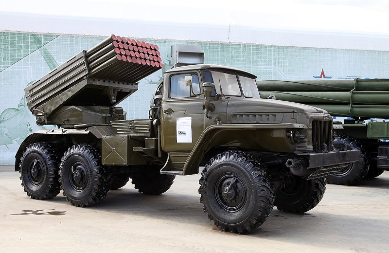 РСЗО БМ-21 град