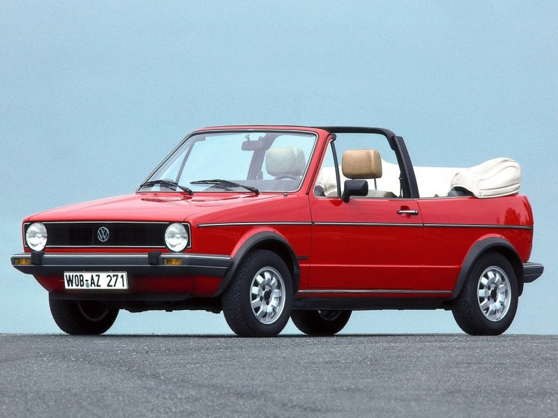 Volkswagen Golf 1 кабриолет