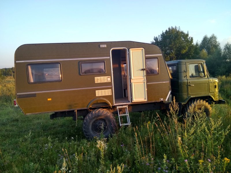 ГАЗ 66 дом на колесах