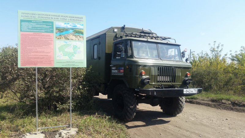 ГАЗ 66 кемпер автодом