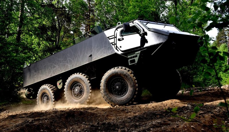 Бронемашина Patria 6x6
