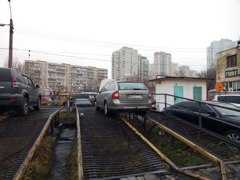 Яма эстакада в Бирюлево