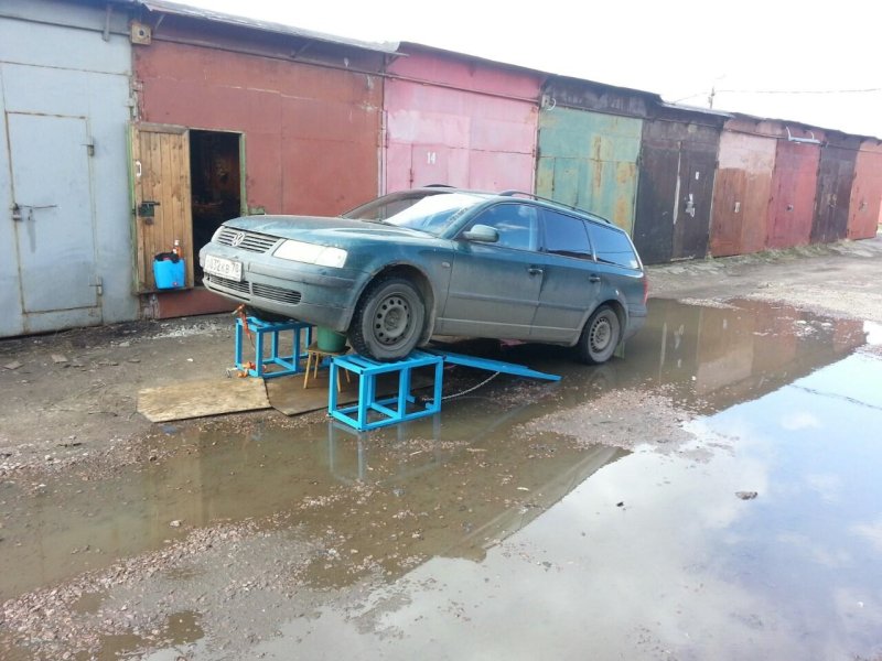 Мини эстакада для гаража